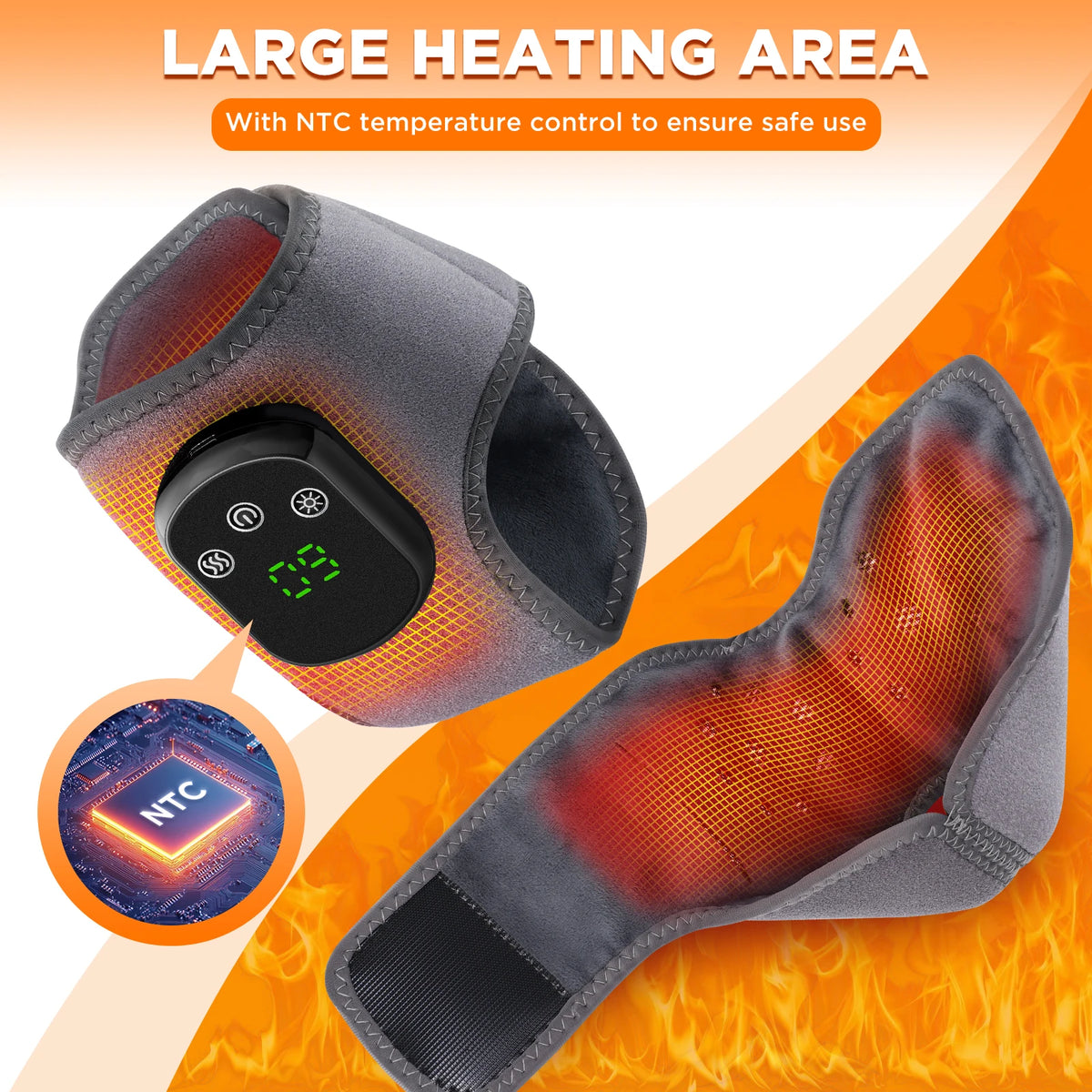 Wireless Heated Leg Massager 2pcs