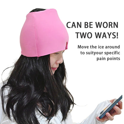 Hot & Cold Therapy Migraine Headache Relief Cap