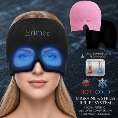 Hot & Cold Therapy Migraine Headache Relief Cap